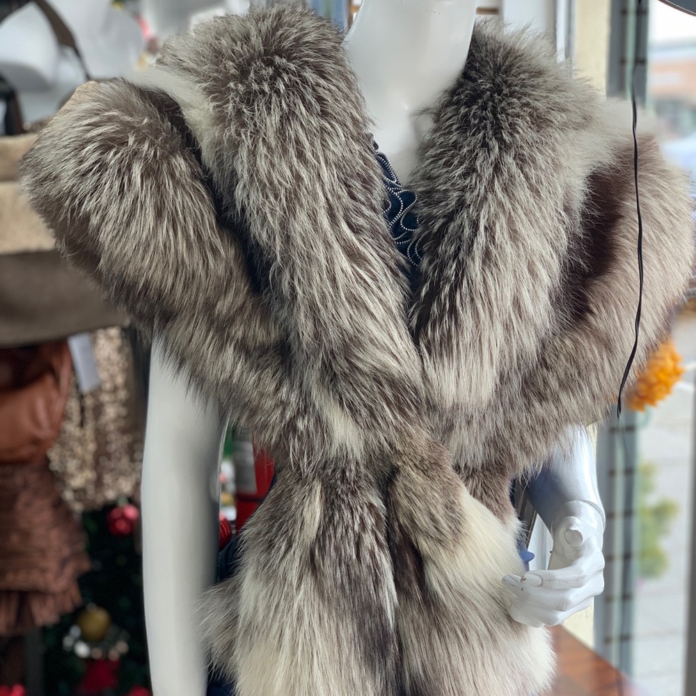 Genuine Fox Fur Stole - Vintage